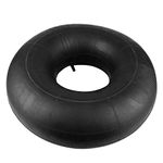 Lawn Mower Tyre Inner Tube Replacement for 15x6.00-6 Lawn Tractor Tires, Garden Mower Tire, Golf Cart Tires, ATV Tire, etc(Black)