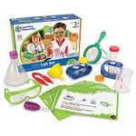 Learning Resources LSP2784-UK Primary Science Set, Hands on Lab Kit for Kids, Easy Follow Activities, Beakers, Magnifying Glass, Funnel, Pipette, 22 Pieces, Multicoloured