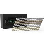 MProve Plastic Strip Collated Framing Nails - 21 Degree 3 in x 0.120 Smooth Shank [500 Nails]