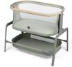 Maxi-Cosi Iora Baby Bassinets Bedside Sleeper, Portable Bassinet, Infant Bedside Sleeper Crib, Height Adjustable, Breathable Mesh, Large Storage Basket, Classic Green
