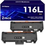 2-Pack MLT-D116L Toner Replacement for Samsung MLT D116L D116S for Samsung Xpress SL-M2835DW M2825ND M2825DW M2885FW M2675 M2675FN M2875FD M2625 M2626 M2676 M2825F ( Black )