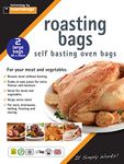 Large Turkey Oven roasting bags 45 x 55cm 2 Pack