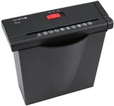 Olympia PS 36 Paper Shredder Office (Strip Cut, Security Level P2, Automatic Feed, Paper Shredder with Waste Paper Bin, Document Shredder with Telescopic Arm), Black