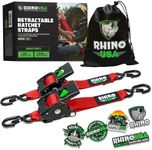 Rhino USA Retractable Ratchet Tie D