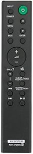 ALLIMITY RMT-AH200U Replace Remote Control for Sony Soundbar HT-CT390 SA-CT390 SA-CT390 HT-RT3 SA-WRT3 SS-RT3