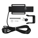 X-XHOUSE Automatic Electric Gate Lock Gate Operator System Device Safe Security Gate Lock Work for DC 12/24V Swing Gate Opener Gate