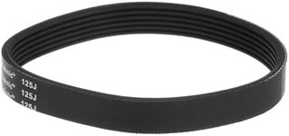 uxcell 125J6 Rubber Poly V Belt, 6 Ribs PJ V-Ribbed Belt 12.5" Length x 0.55" Width x 0.14" Thick, Industrial Transmission Drive Belt