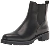 Sam Edelman Women's Jazmine Chelsea Boot, Black Leather, 9