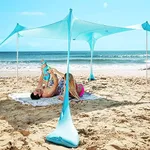 SUN NINJA Beach Tent Sun Shelter wi