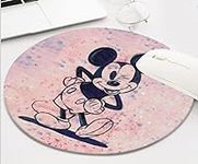 Round Gaming Cartoon Mouse Pad, Non