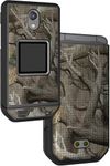 Case for CAT S22 Flip Phone, Nakedcellphone [Outdoor Camouflage] Slim Hard Shell Protector Cover - Bush Camo Design