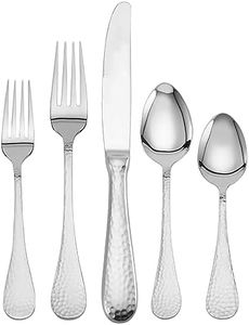 Wallace Continental Hammered 65-Piece Flatware Set