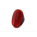 MFC PRO Red Oval Rear Bicycle Mudguard Fender Cycling Safety Warning Reflectors