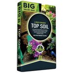 Garden Top Soil 35L Bags With Essential Nutrients Ideal For General Planting, Lawn Dressing, Pots, Containers & Planters (1 Bag (35 Litres))