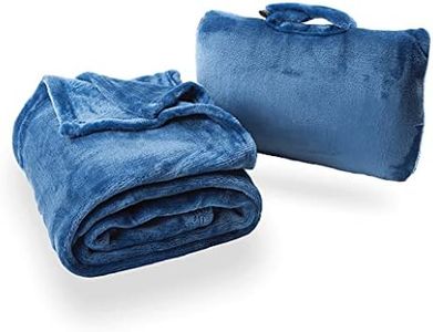 Cabeau Fold 'n Go Travel Blanket - Royal