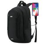 Laptop Backpack Business Computer Backpacks with USB Charging Port College School Bookbag Fits Laptop up to 16 inch