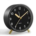 Analog Alarm Clock, 4 inch Super Si