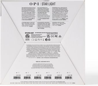 OPI Star Light Gel Lamp 3.0 – Premium LED Nail Curing Lamp, Drop Resistant