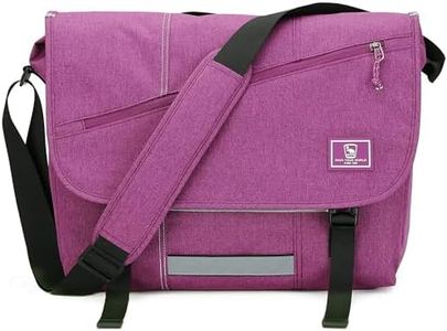 OIWAS Borsa Tracolla Donna Uomo Grande Borse Borsello Documenti Scuola Borsa da Lavoro Scuola porta PC 15,6 Pollici