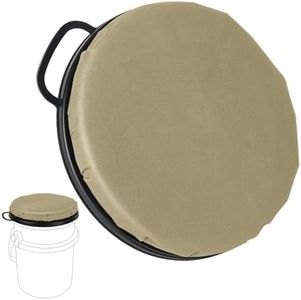 YETI 5 Gallon Bucket Seat - 360-Degree Swivel Lid, Cushion for Fishing, Hunting, Camping