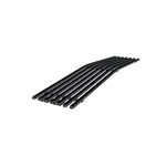 APS Fits 2015-2019 Chevy Silverado 2500HD Stainless Black Bumper Billet Grille #C66319J