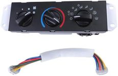 AUTO OCCASION HVAC A/C Heater Climate Air Conditioning Control Panel Module with Blower Motor Switch Compatibel with Jeep Wrangler TJ 1999-2004 Replace 55037473AB