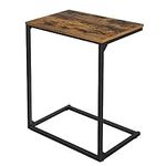 VASAGLE C Shape End Table, Small Co
