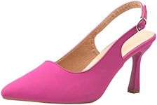 Generic Women's Small Heel Shoes - Beach Sandals Women's Elegant Bridal Shoes Modern Evening Shoes Sexy Sandals Modern Sandals Roman Sandals Wedding Summer Shoes Summer Beach Sandals, Hot pink, 6 UK