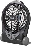 Coleman Table Fan with Rechargeable Lithium Ion Battery, 6-Inch Blades, Portable