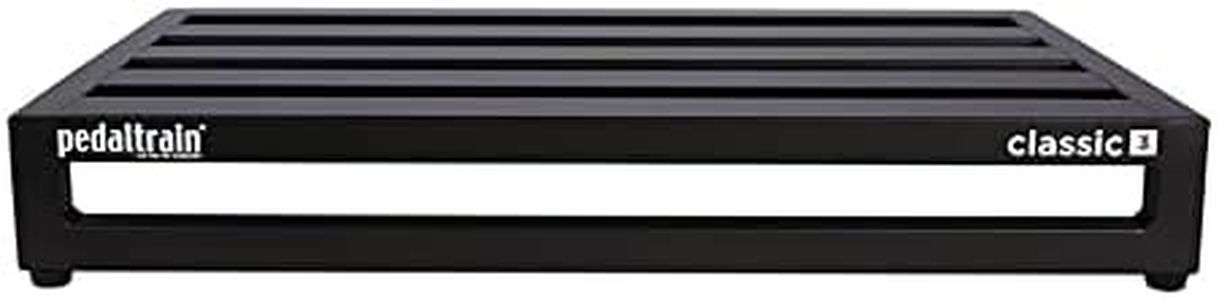 Pedaltrain Classic 3 Pedalboard with soft case - 5 Rails - 24” x 16”, PT-CL3-SC
