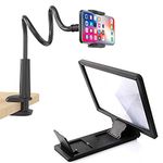 Rambot Universal Mobile Phone Holder & Tablet Holder with 3D Screen Magnifier F2-3D Video Screen Amplifier Eyes Protection