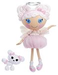 Lalaloopsy Doll - Cloud E. Sky with Pet Poodle, 13" Angel Doll with White Hair, Halo, Wings and Changeable Pink Outfit and Shoes, in Reusable House Package playset, for Ages 3-103, Multicolor