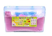 SYGNIUS Stretchable and Moldable Moving Clay Sensory Play Sand Dough for Indoor Outdoor Activity Toys for Boys & Girls with 11 Pieces Shapes (Rectangular)