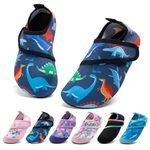 Water Shoes for Kids Girls Boys Swim Shoes Quick Dry Non-Slip Water Skin Barefoot Sports Shoes Toddler Beach Shoes Aqua Socks for Outdoor