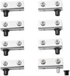 UFURMATE Pivot Hinge, 8Pcs Frameles