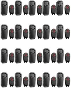 GREENCYCLE Alarm with Remote, Anti Theft Alarm, Vibration Alarm Sensor, 113dB Wireless Waterproof Motion Sensor Alarm,Adjustable Sensitivity,for Bicycle, Motorcycle, Trailer, Scooter(20pk)