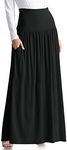 Reg and Plus Size Maxi Skirts for W