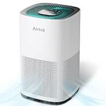 Air Purifiers Large Room with H13 True HEPA Filter for Bedroom Home - AIRTOK Air Purifier for Allergies and Pets Smoke Mold Dust Dander Odor Coverage Max 793 ft2 99.9% Removal to 0.1mic Ozone-Free