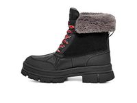 UGG Women's Ashton Addie Snow Boot, Black, 10