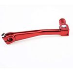 New Aluminum Folding Gear Shift Shifter Lever 11mm Hole for Honda CRF50 CRF70 CRF XR50 XR70 TRX70 TRX90 S65 Sport SSR 125 50cc 110cc 129cc Thumpstar Explorer Atomic Apollo Xmotos Dirt Pit Bike（Red）