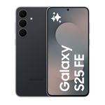 Samsung Galaxy S25 FE, AI Smartphone, Slim 7.4mm Frame, 6.7" FHD Display, 50MP Camera, Exynos 2400, 128GB Storage, 8GB Memory, 4900 mAh Battery, JetBlack, 3 Year Samsung Extended Warranty (UK Version)