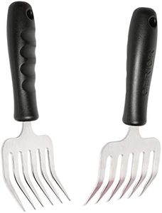 Meat Shredder Claws for Shredding, Lifting Pulled Pork, Chicken, Turkey - Stainless Steel BBQ Fork - Bear Tool