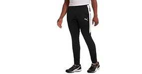 PUMA Men's Speed Pants, Black/White, Large