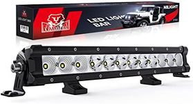 Nilight LED Light Bar 16 Inch 60W Flood Spot Combo Beam 7200LM Osram P8/5W Chips Offroad Single Row Slim Lights IP68 LED Driving Light for Pickup Truck SUV ATV UTV Boat Jeep