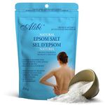 Alibi Natural Magnesium Sulfate Epsom Salt Bath - Original Fregrance - 454G - Reaselable Bag