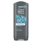 Dove Men +Care Body & Face Wash, Clean Comfort, 13.5