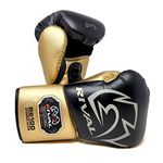 RIVAL Boxing RS100 Professional Lace-Up Sparring Gloves, Handcrafted with Super-Rich Microfiber PU, Ergonomically Designed to Perfectly Fit Your Hand