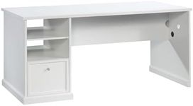 Sauder Craft Pro Series Craft Table/ Pantry cabinets, in White finish