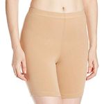 WISH NEU® Women's & Girl’s Stretchable Soft Cotton Lycra & Stretch Fabric Cycling/Yoga/Gym/Running/Regular Casual Shorts (X-Large(XL), Beige)