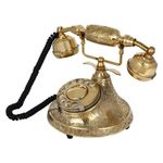 Decor Antique landline Rotary Working Telephone All Connection /